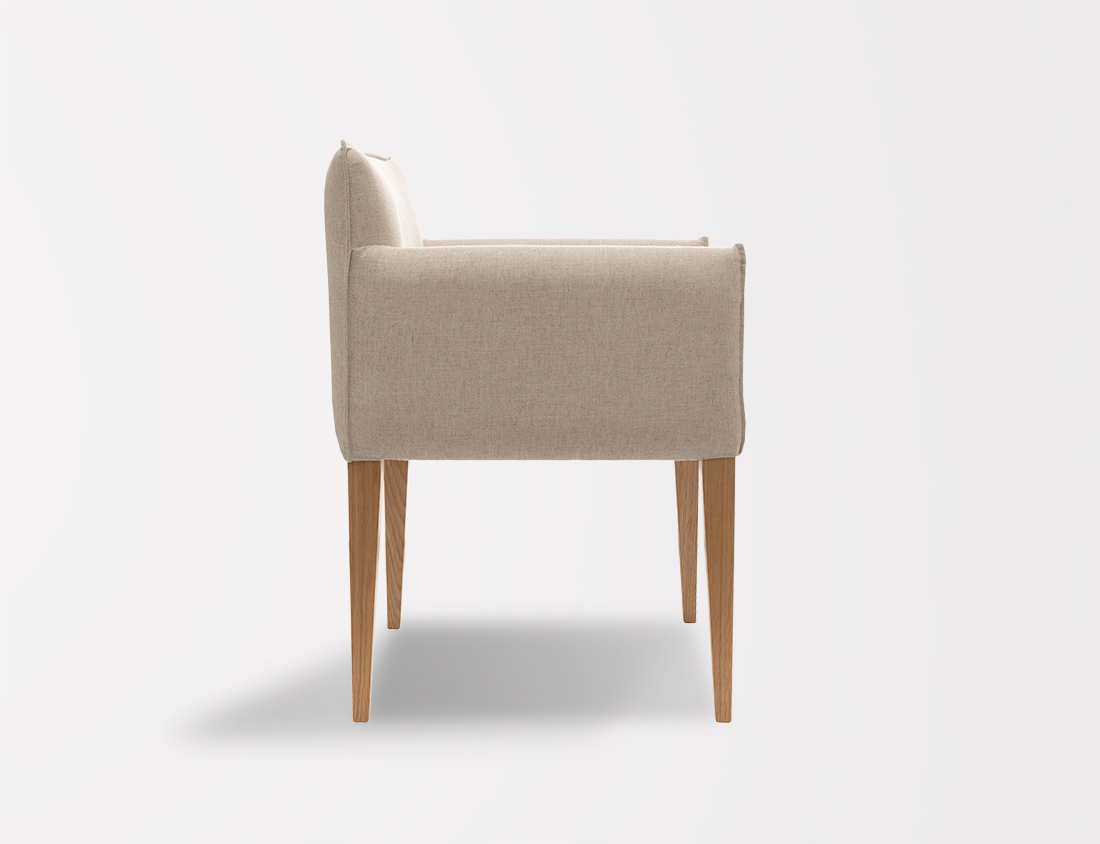 Aries Chair With Tapered Legs 2